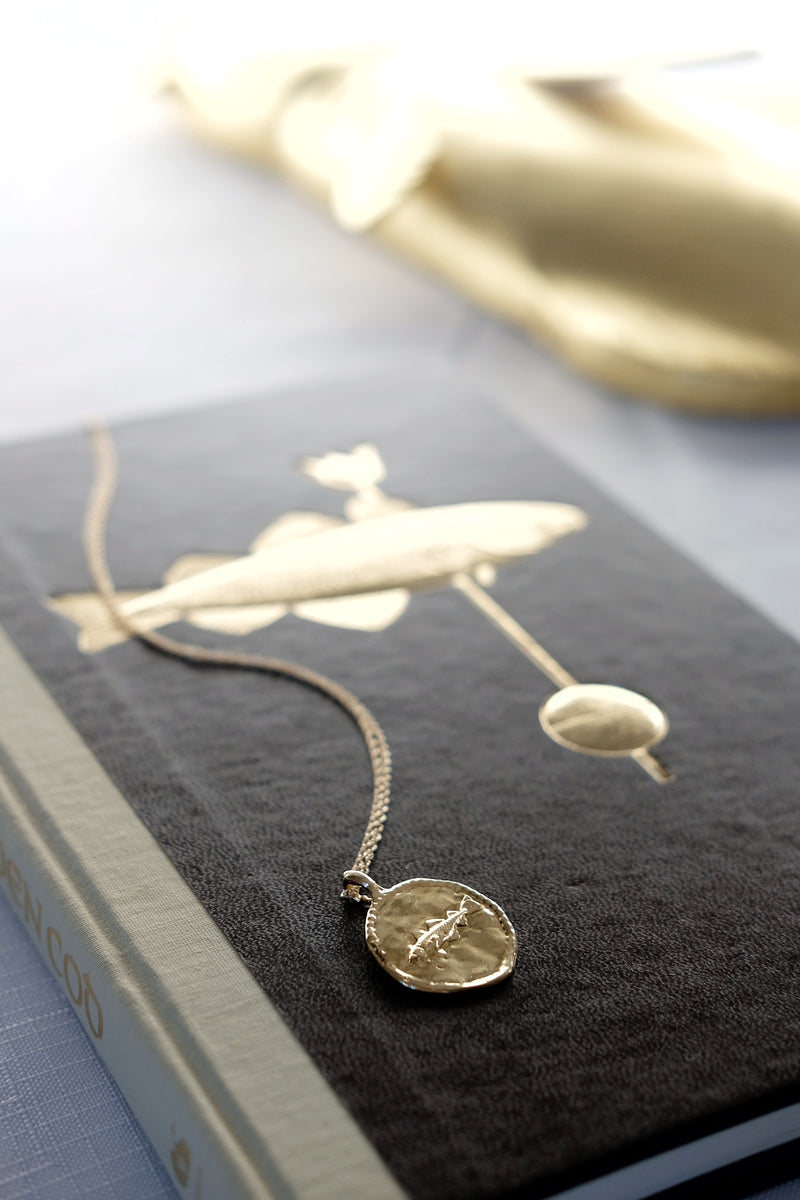 Golden Cod Gold Pendant Necklace – The Golden Cod